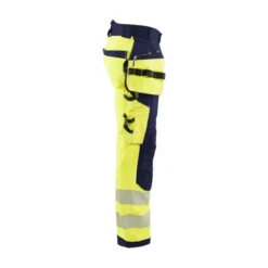 Pantaloni da Lavoro Alta Visibilità Stretch Impermeabile Multitasche Blaklader Softshell 182025133389C50