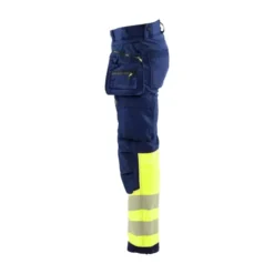 Pantaloni da Lavoro Alta Visibilità Stretch Impermeabile Multitasche Blaklader Softshell 182125138933C50