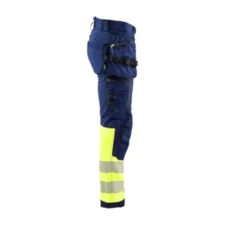 Pantaloni da Lavoro Alta Visibilità Stretch Impermeabile Multitasche Blaklader Softshell 182125138933C50