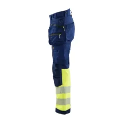 Pantaloni da Lavoro Alta Visibilità Stretch Impermeabile Multitasche Blaklader Softshell Donna 711425138933C42