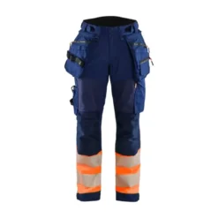Pantaloni da Lavoro Alta Visibilità Stretch Impermeabile Multitasche Blaklader Softshell Donna 711425138933C42