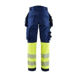 Pantaloni da Lavoro Alta Visibilità Stretch Impermeabile Multitasche Blaklader Softshell Donna 711425138933C42