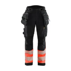 Pantaloni da Lavoro Alta Visibilità Stretch Impermeabile Multitasche Blaklader Softshell Donna 711425138933C42