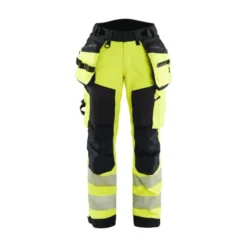 Pantaloni da Lavoro Alta Visibilità Stretch Impermeabile Multitasche Blaklader Softshell Donna 711825133389C42