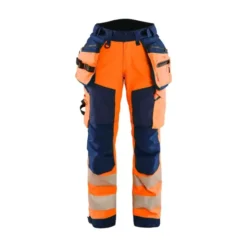 Pantaloni da Lavoro Alta Visibilità Stretch Impermeabile Multitasche Blaklader Softshell Donna 711825133389C42