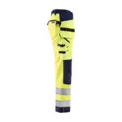 Pantaloni da Lavoro Alta Visibilità Stretch Impermeabile Multitasche Blaklader Softshell Donna 716725173389C42