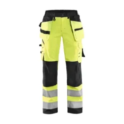 Pantaloni da Lavoro Alta Visibilità Stretch Impermeabile Multitasche Blaklader Softshell Donna 716725173389C42