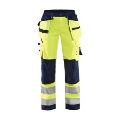 Pantaloni da Lavoro Alta Visibilità Stretch Impermeabile Multitasche Blaklader Softshell Donna 716725173389C42