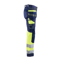 Pantaloni da Lavoro Alta Visibilità Stretch Multitasche 100% Cotone Blaklader Lady 719613708833C42
