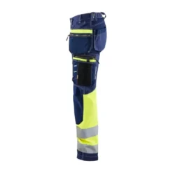 Pantaloni da Lavoro Alta Visibilità Stretch Multitasche 100% Cotone Blaklader Lady 719613708833C42
