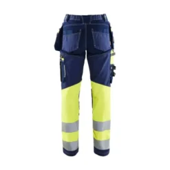 Pantaloni da Lavoro Alta Visibilità Stretch Multitasche 100% Cotone Blaklader Lady 719613708833C42