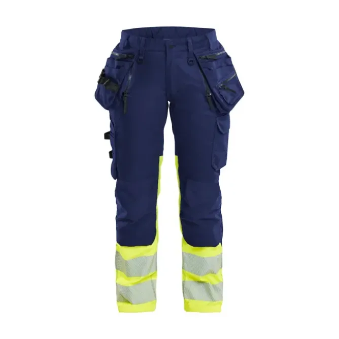 Pantaloni da Lavoro Alta Visibilità Stretch Multitasche Blaklader Donna 703011498933C42