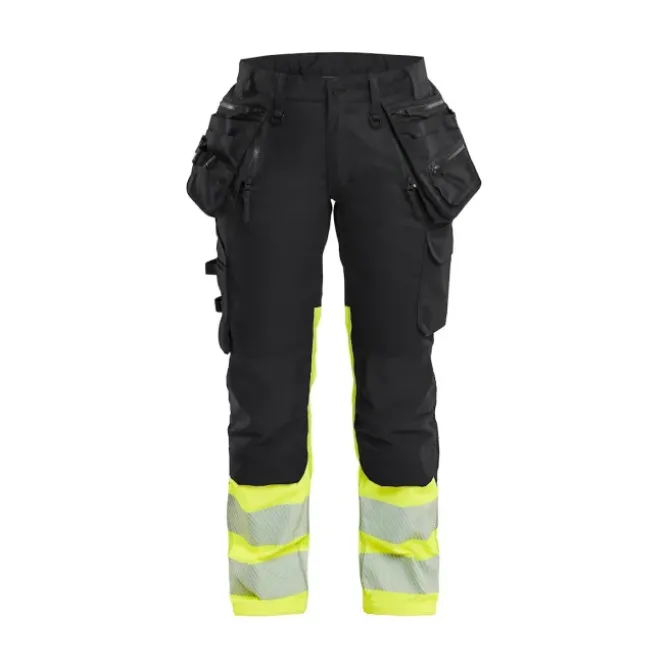 Pantaloni da Lavoro Alta Visibilità Stretch Multitasche Blaklader Donna 703011498933C42