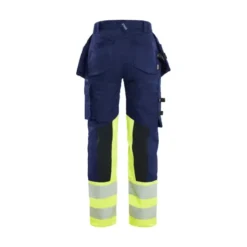 Pantaloni da Lavoro Alta Visibilità Stretch Multitasche Blaklader Donna 703011498933C42