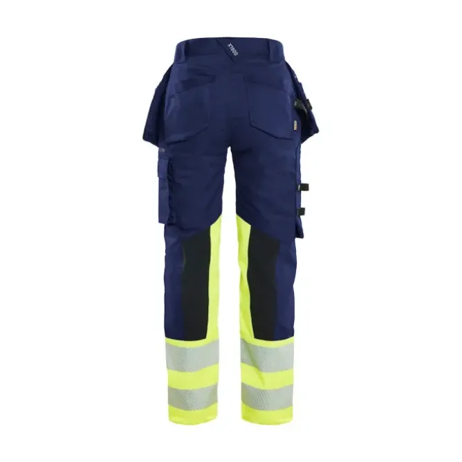 Pantaloni da Lavoro Alta Visibilità Stretch Multitasche Blaklader Donna 703011498933C42