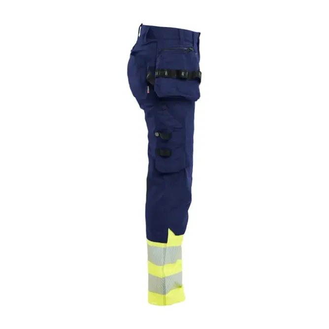 Pantaloni da Lavoro Alta Visibilità Stretch Multitasche Blaklader Donna 703011498933C42