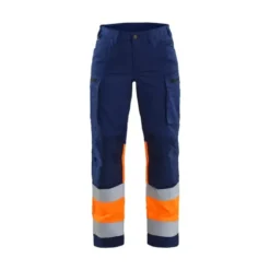 Pantaloni da Lavoro Alta Visibilità Stretch Multitasche Blaklader Donna 716118118933C42