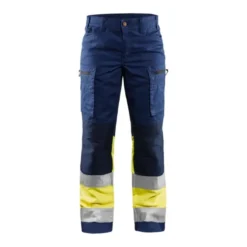 Pantaloni da Lavoro Alta Visibilità Stretch Multitasche Blaklader Donna 716118118933C42