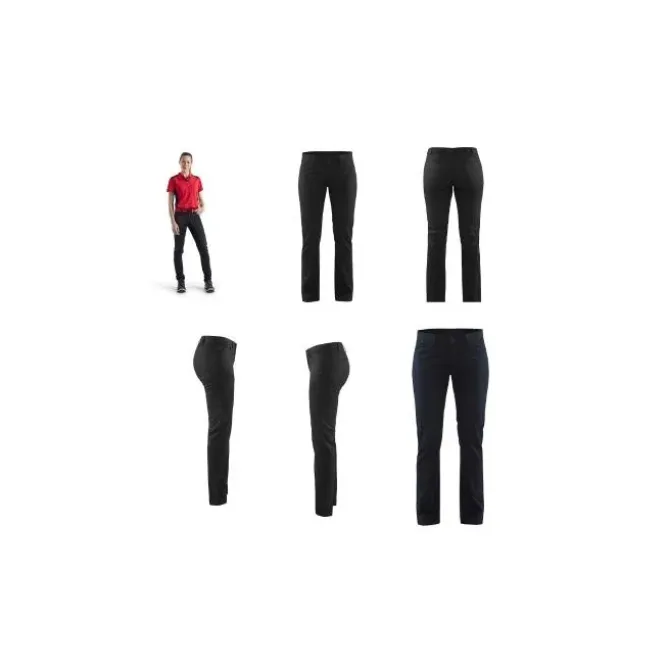 Pantaloni da lavoro Blaklader Multitasche Chinos Stretch 2-Vie Donna 716518309900C50