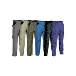 Pantaloni da Lavoro Cofra Multitasche Accorciabili Helsinki 100% Cotone Canvas V053-0-00