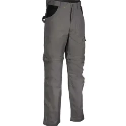 Pantaloni da Lavoro Cofra Multitasche Accorciabili Helsinki 100% Cotone Canvas V053-0-00