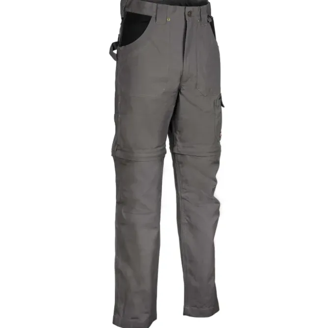 Pantaloni da Lavoro Cofra Multitasche Accorciabili Helsinki 100% Cotone Canvas V053-0-00