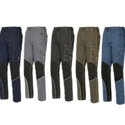 Pantaloni da lavoro Extreme ISSA LINE Stretch 8830B Elasticizzati Multitasche Slim Fit