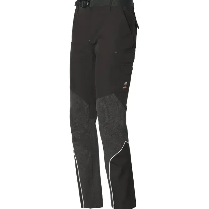 Pantaloni da lavoro Invernali Tecnici Linea Extreme ISSA LINE in Softshell 8833B Stretch Imbottiti Felpati Impermeabili
