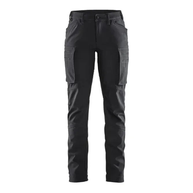 Pantaloni da Lavoro Invernali Blaklader Service Softshell Donna 717725138600C42