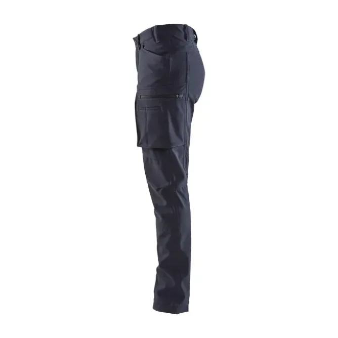Pantaloni da Lavoro Invernali Blaklader Service Softshell Donna 717725138600C42
