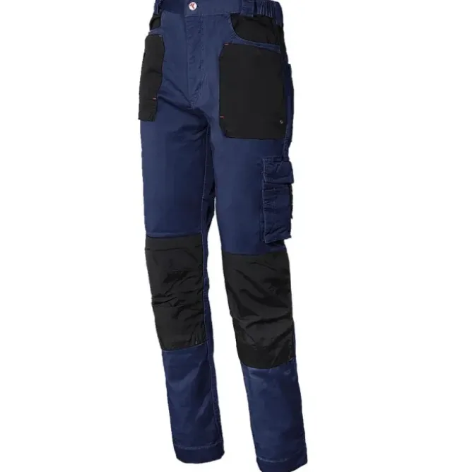 Pantaloni da lavoro ISSA LINE Stretch 8730 Multitasche Elasticizzati con Tasche Laterali