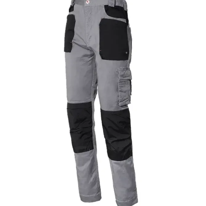 Pantaloni da lavoro ISSA LINE Stretch 8730 Multitasche Elasticizzati con Tasche Laterali