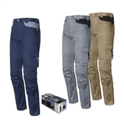 Pantaloni da lavoro ISSA LINE Stretch 8731 con Tasche laterali