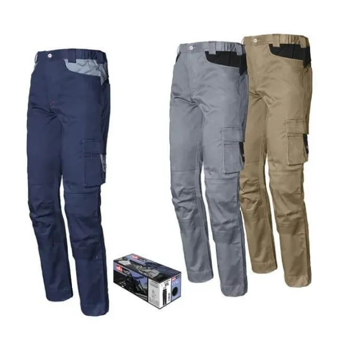 Pantaloni da lavoro ISSA LINE Stretch 8731 con Tasche laterali
