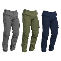 Pantaloni da lavoro ISSA RAPTOR in cotone 100% Multitasche