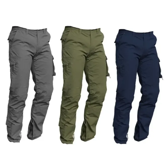 Pantaloni da lavoro ISSA RAPTOR in cotone 100% Multitasche