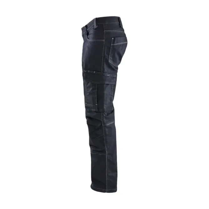 Pantaloni da lavoro jeans Multitasche Stretch Blaklader Service Strecth Denim 143911418900C50
