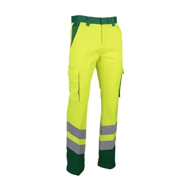 Pantaloni Da Lavoro LMA 1408 Basile alta visibilità multitasche metalfree