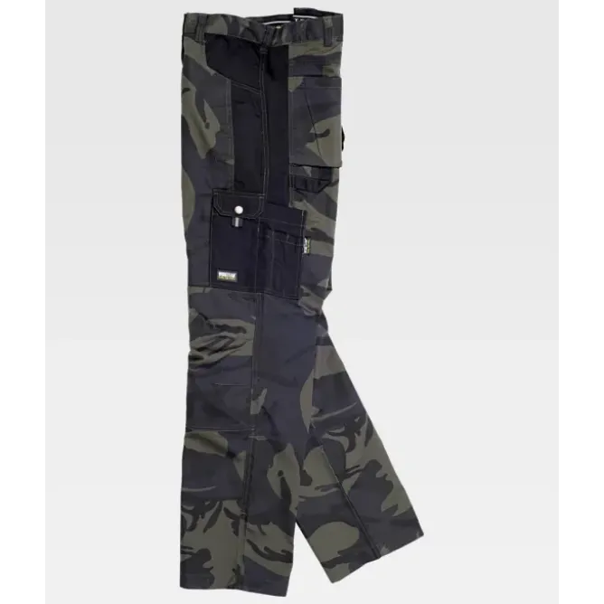 Pantaloni da Lavoro Mimetici Multitasche S8515 - Workteam