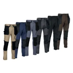 Pantaloni da Lavoro Multitasche Stretch Cofra Kudus V568-0-00