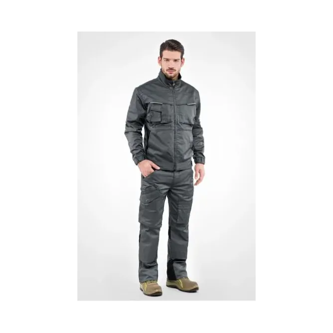 Pantaloni da Lavoro Multitasche Stretch Sottozero Smoke JT720G