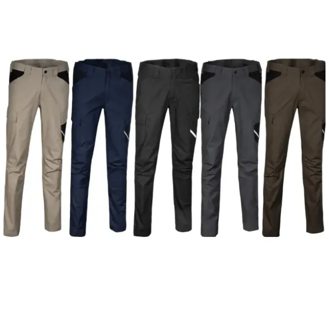 Pantaloni da Lavoro Multitasche Stretch Invernali Cofra Ervedal V695-0