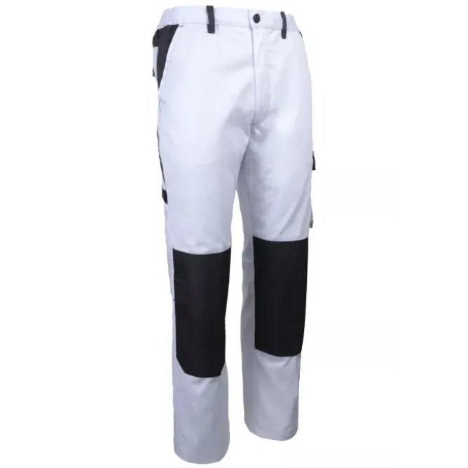 Pantaloni da Lavoro Multitasche Coverguard Toco 5TOP040 Bianco