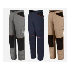 Pantaloni da lavoro multitasche 100% cotone ISSA LINE 8930