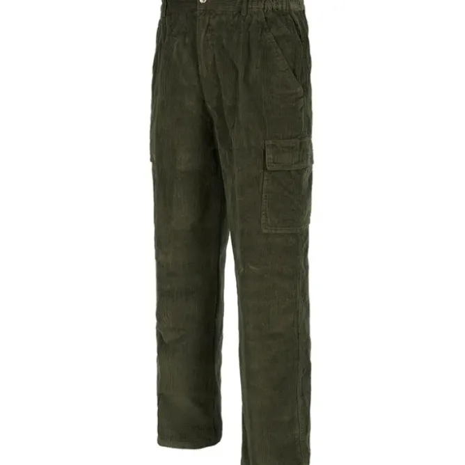 Pantaloni da lavoro multitasche in velluto 100% cotone resistenti