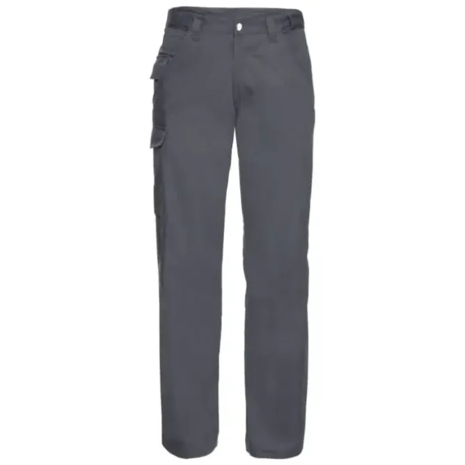 Pantaloni Da Lavoro Multitasche in Policotone Russell - JE001M