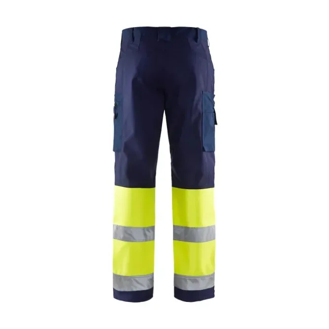 Pantaloni da lavoro Multitasche Softshell alta visibilità Blaklader Hig Vis 156225178933C50