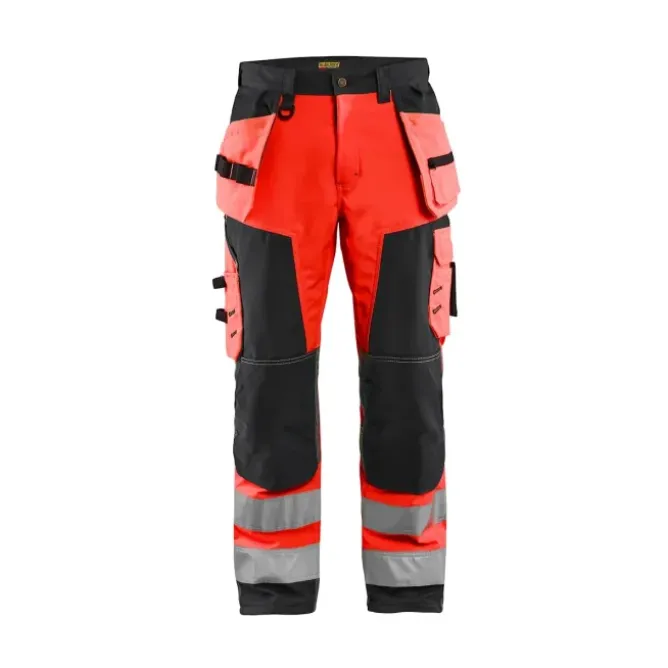 Pantaloni da lavoro Multitasche Softshell alta visibilità Blaklader Hig Vis Artigiano 156725173389C50