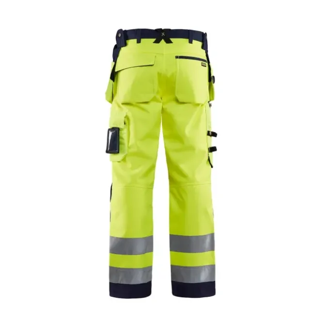 Pantaloni da lavoro Multitasche Softshell alta visibilità Blaklader Hig Vis Artigiano 156725173389C50