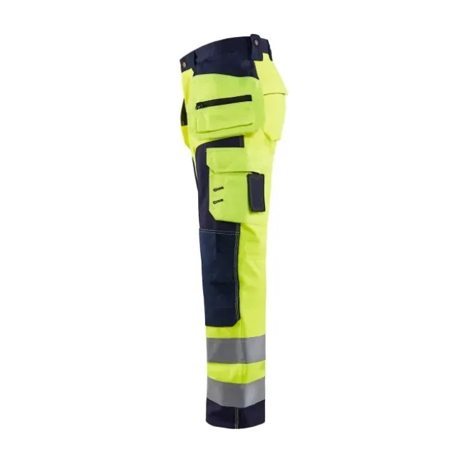 Pantaloni da lavoro Multitasche Softshell alta visibilità Blaklader Hig Vis Artigiano 156725173389C50